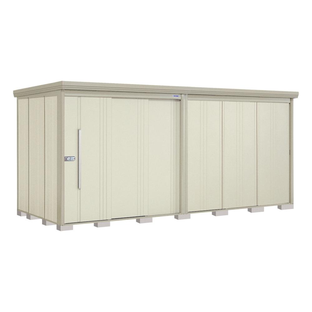 タクボ物置　Ｍｒ．ストックマン　ダンディ　間口４４２×奥行１９２ｃｍ　背面棚タイプ　一般型・標準屋根　アイボリーブラック　ＮＤ－４４１９Ａ