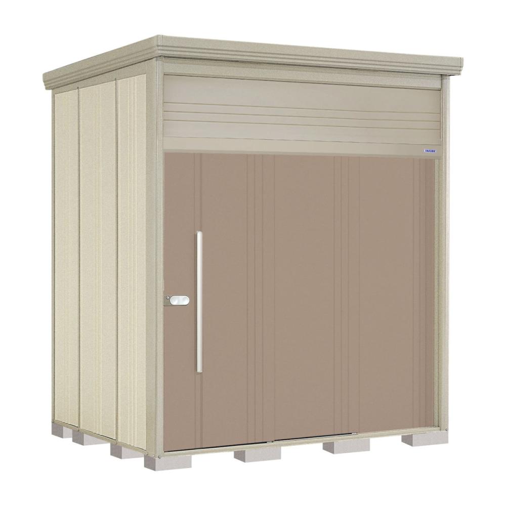 タクボ物置　Ｍｒ．トールマン　ダンディ　間口２２０×奥行１９２ｃｍ　多雪型・結露減少屋根　アイボリーブラック　ＪＮ－ＳＺ２２１９Ａ