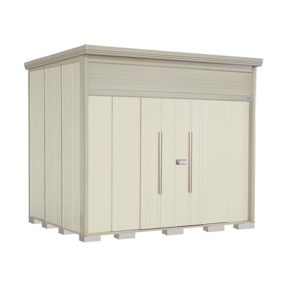 タクボ物置　Ｍｒ．トールマン　ダンディ　間口２９０×奥行２２９ｃｍ　多雪型・標準屋根　アイボリーブラック　ＪＮ－Ｓ２９２２Ａ