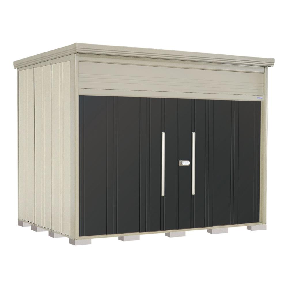 タクボ物置　Ｍｒ．トールマン　ダンディ　奥行３２３×奥行２２９ｃｍ　一般型・結露減少屋根　アイボリーブラック　ＪＮ－Ｚ３２２２Ａ
