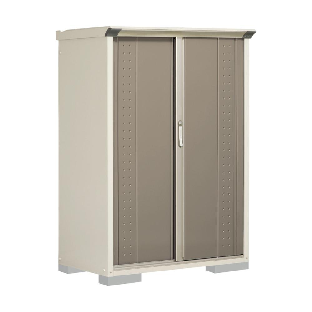 タクボ物置　グランプレステージ ジャンプ　間口１１２×奥行６５×高さ１６０ｃｍ　たて置きタイプ　アイボリーブラック　ＧＰ－１１６ＢＴＹＫ