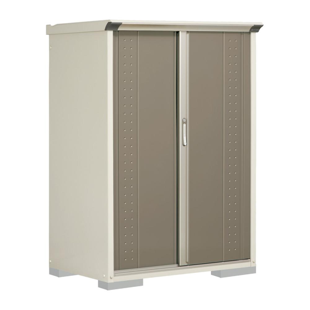 タクボ物置　グランプレステージ ジャンプ　間口１１２×奥行７５×高さ１６０ｃｍ　全面棚タイプ　ルミナスシルバー　ＧＰ－１１７ＢＦＬＳ