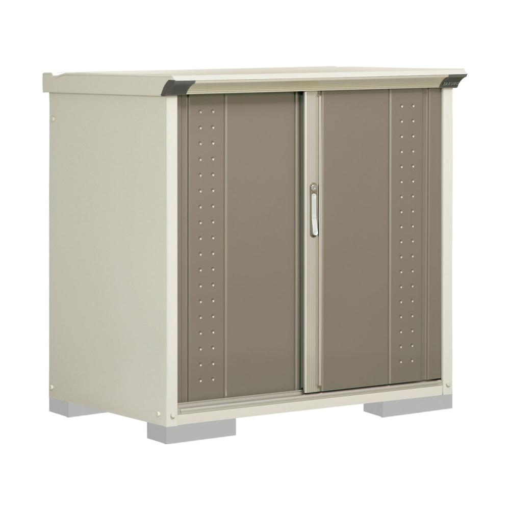 タクボ物置　グランプレステージ ジャンプ　間口１１２×奥行７５×高さ１１０ｃｍ　たて置きタイプ　ナッツカーキ　ＧＰ－１１７ＤＴＫＡ