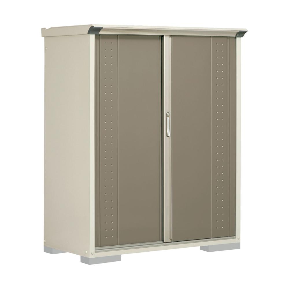 タクボ物置　グランプレステージ ジャンプ　間口１３０×奥行６５×高さ１６０ｃｍ　全面棚タイプ　ルミナスシルバー　ＧＰ－１３６ＢＦＬＳ