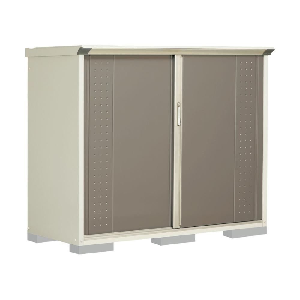 タクボ物置　グランプレステージ ジャンプ　間口１７０×奥行７５×高さ１４０ｃｍ　全面棚タイプ　アイボリーブラック　ＧＰ－１７７ＣＦＹＫ