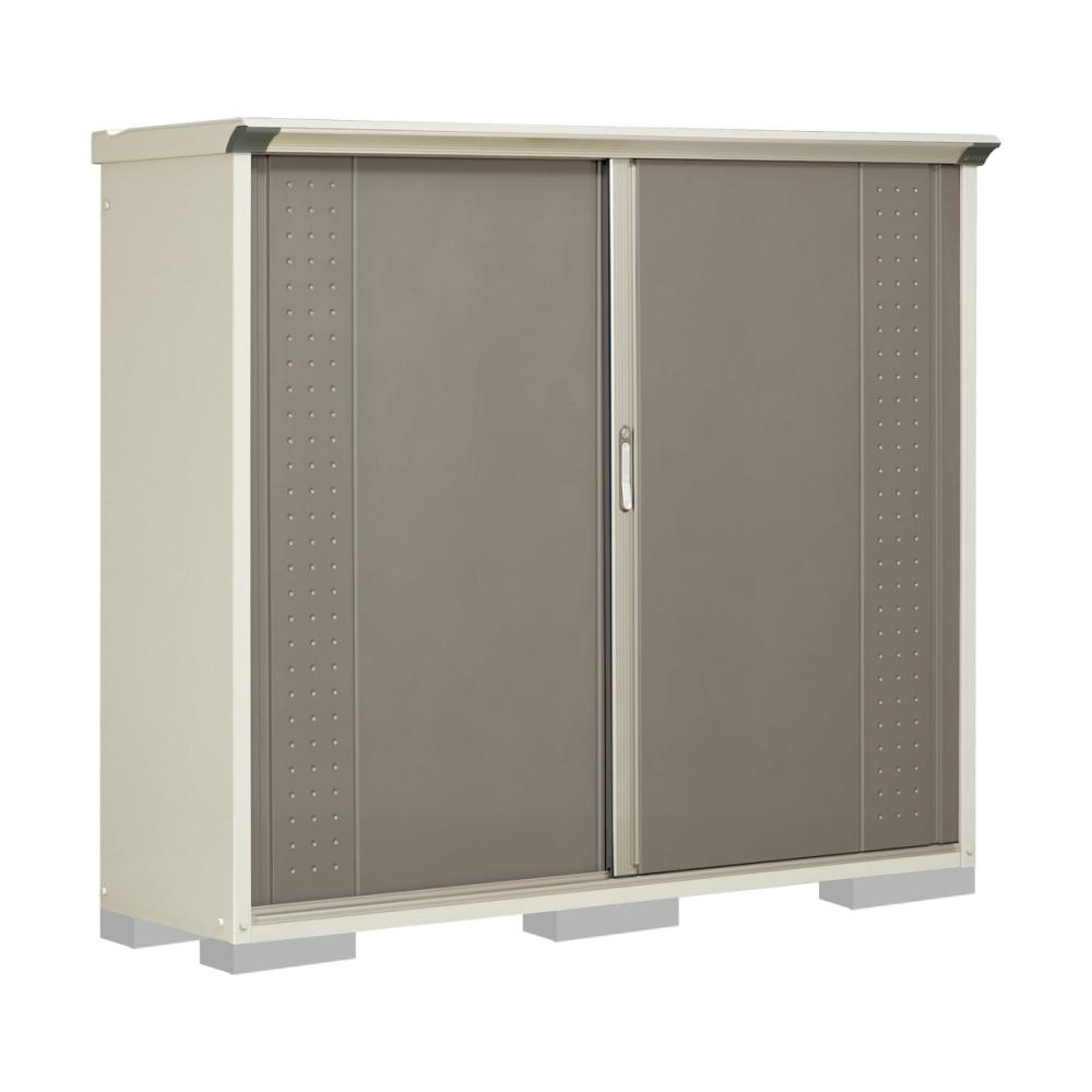 タクボ物置　グランプレステージ ジャンプ　間口１８８×奥行５３×高さ１６０ｃｍ　全面棚タイプ　アイボリーブラック　ＧＰ－１９５ＢＦＹＫ