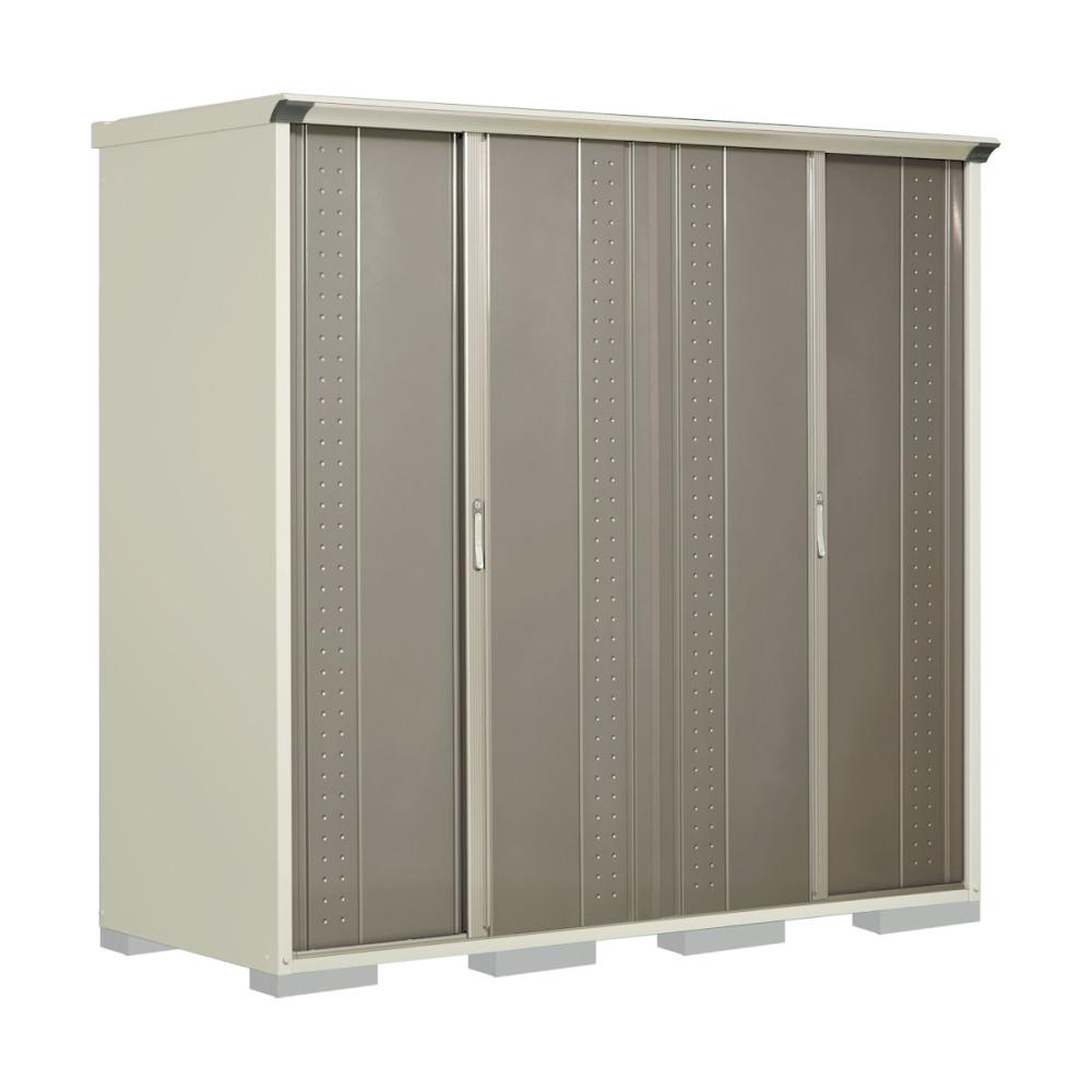 タクボ物置　グランプレステージ ジャンプ　間口２２５×奥行９０×高さ２１０ｃｍ　全面棚タイプ　ナッツカーキ　ＧＰ－２２９ＨＦＫＡ