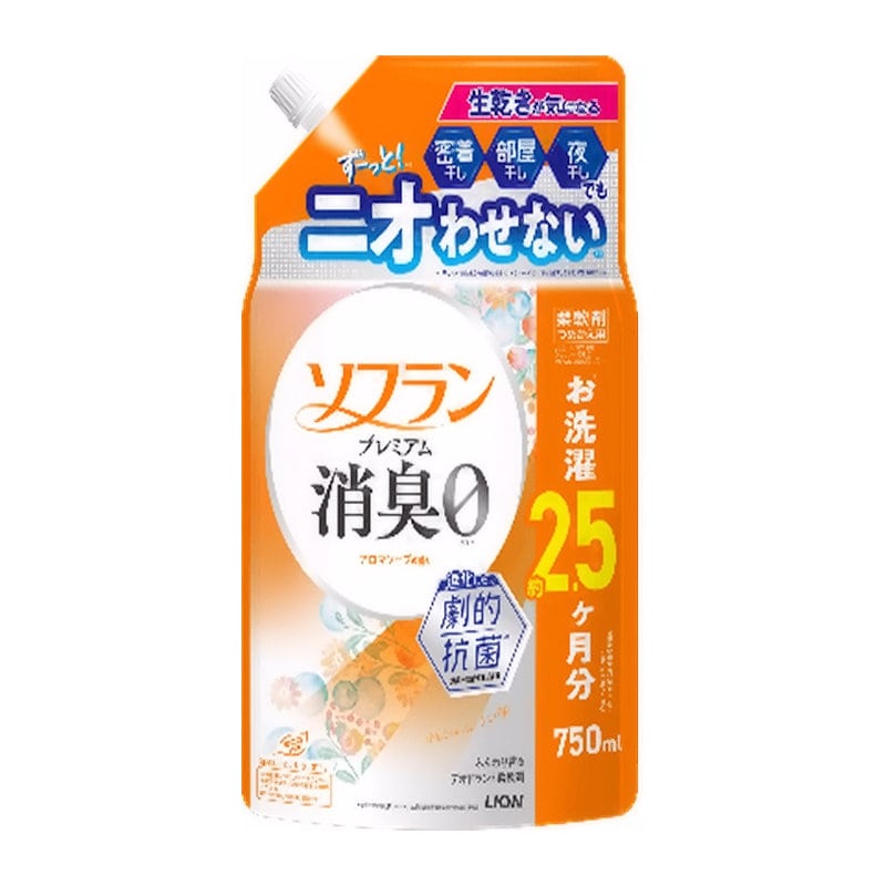 ライオン　ソフラン　プレミアム消臭　アロマソープ　詰め替え用　７５０ｍＬ