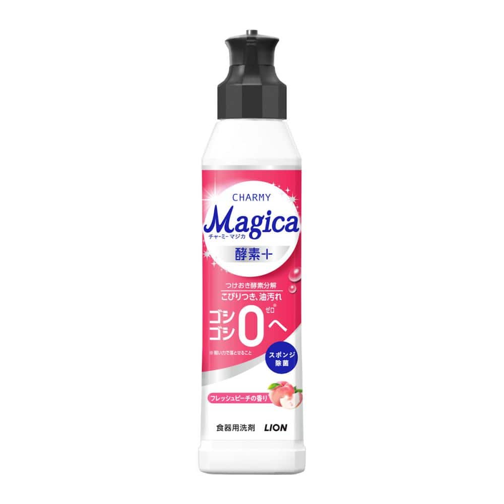 ライオン　チャーミー　マジカ酵素プラス　ピーチ　本体　２２０ｍＬ