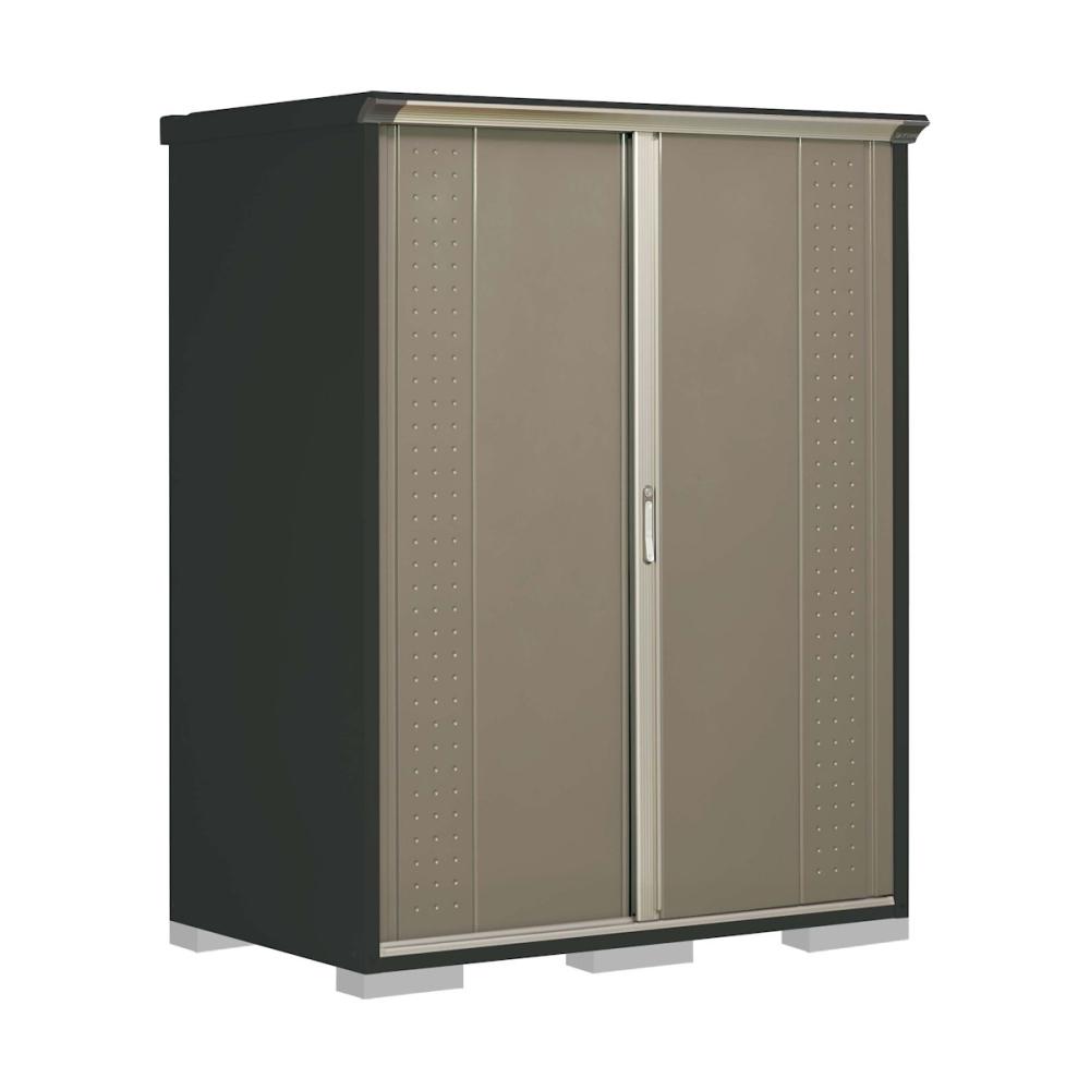 タクボ物置　グランプレステージ ジャンプ　本体アイボリーブラック　間口１５０×奥行９０×高さ１９０ｃｍ　たて置きタイプ　アイボリーブラック　ＧＰＹ－１５９ＡＴＹＫ