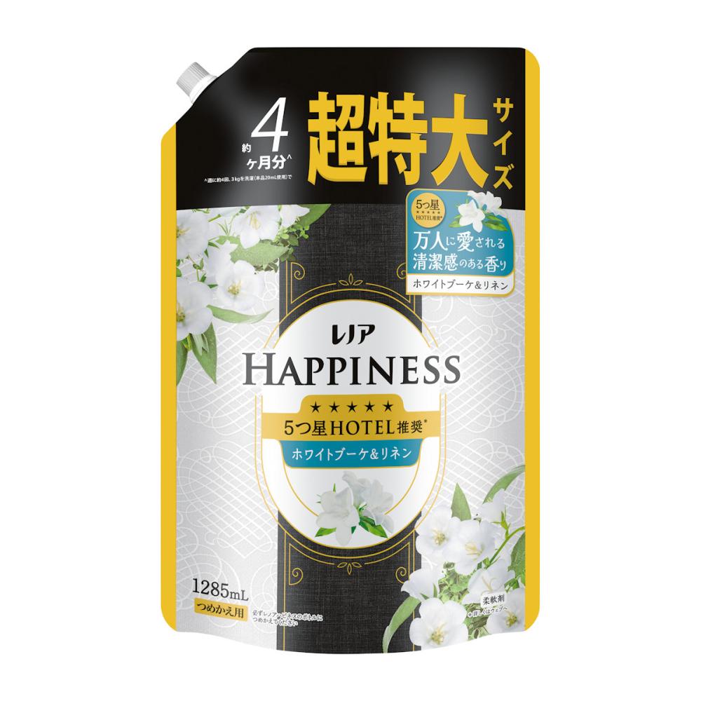 Ｐ＆Ｇ　レノアハピネス　フローラルブーケ＆リネンの香り　詰め替え用　超特大　１２８５ｍＬ