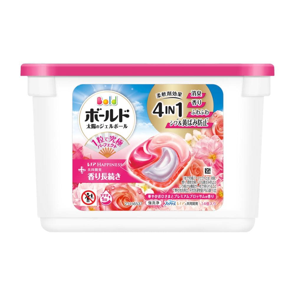 Ｐ＆Ｇ　ボールドジェルボール　プレミアムブロッサムの香り　本体　１４個