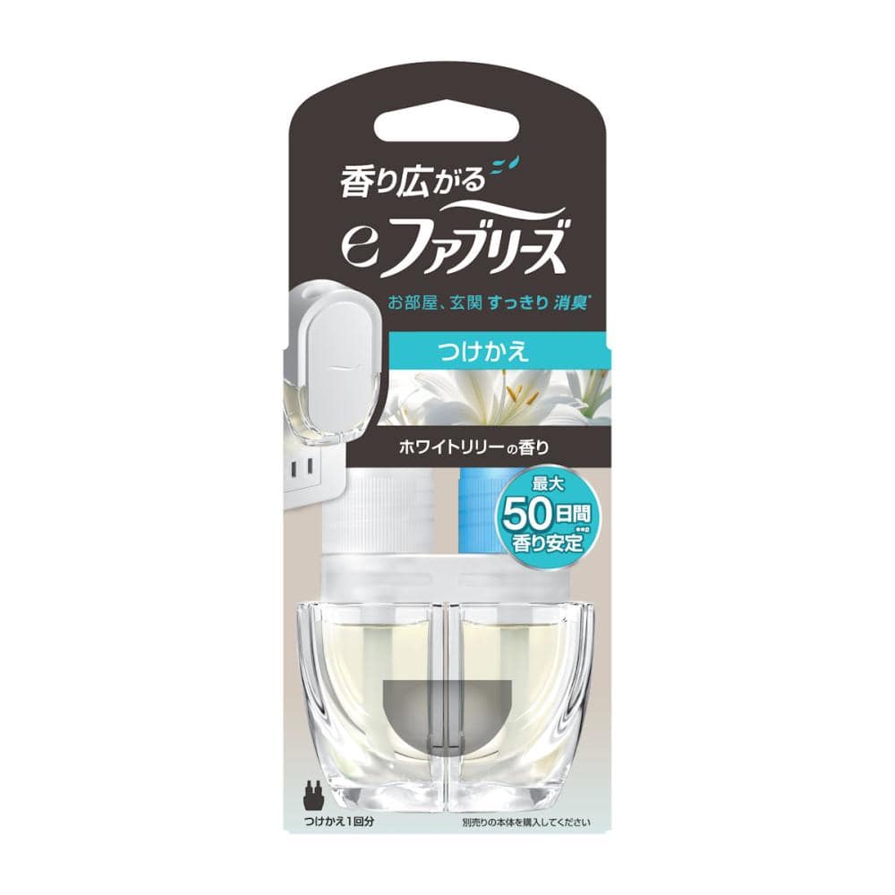 Ｐ＆Ｇ　ｅファブリーズ　ホワイトリリ－の香り　付け替え用　１個