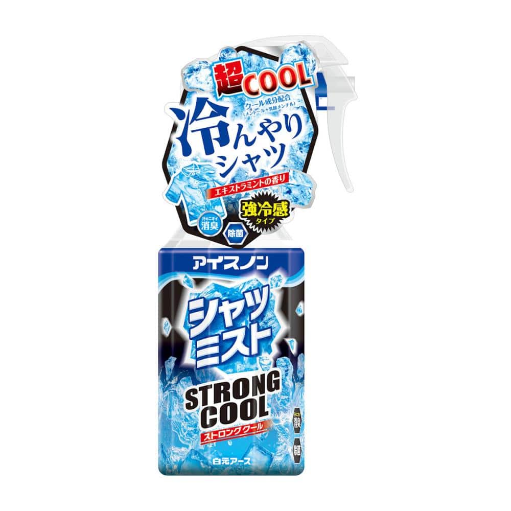 白元アース　アイスノン　シャツミスト　ＳＴＯＲＯＮＧＣＯＯＬ　エクストラミント　本体　３００ｍＬ