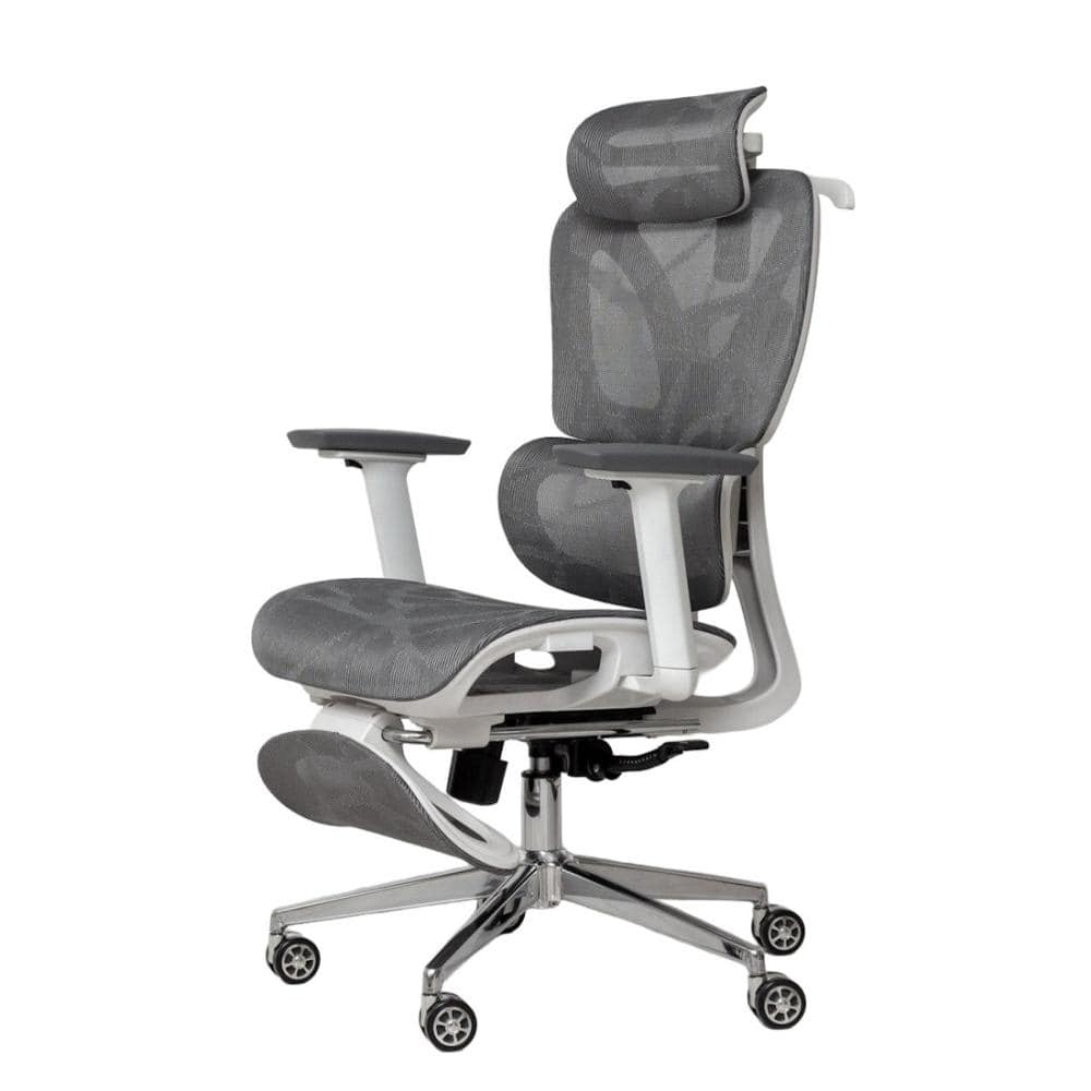 クロシオ　多機能ハイバックチェア　グレー　２３３９２