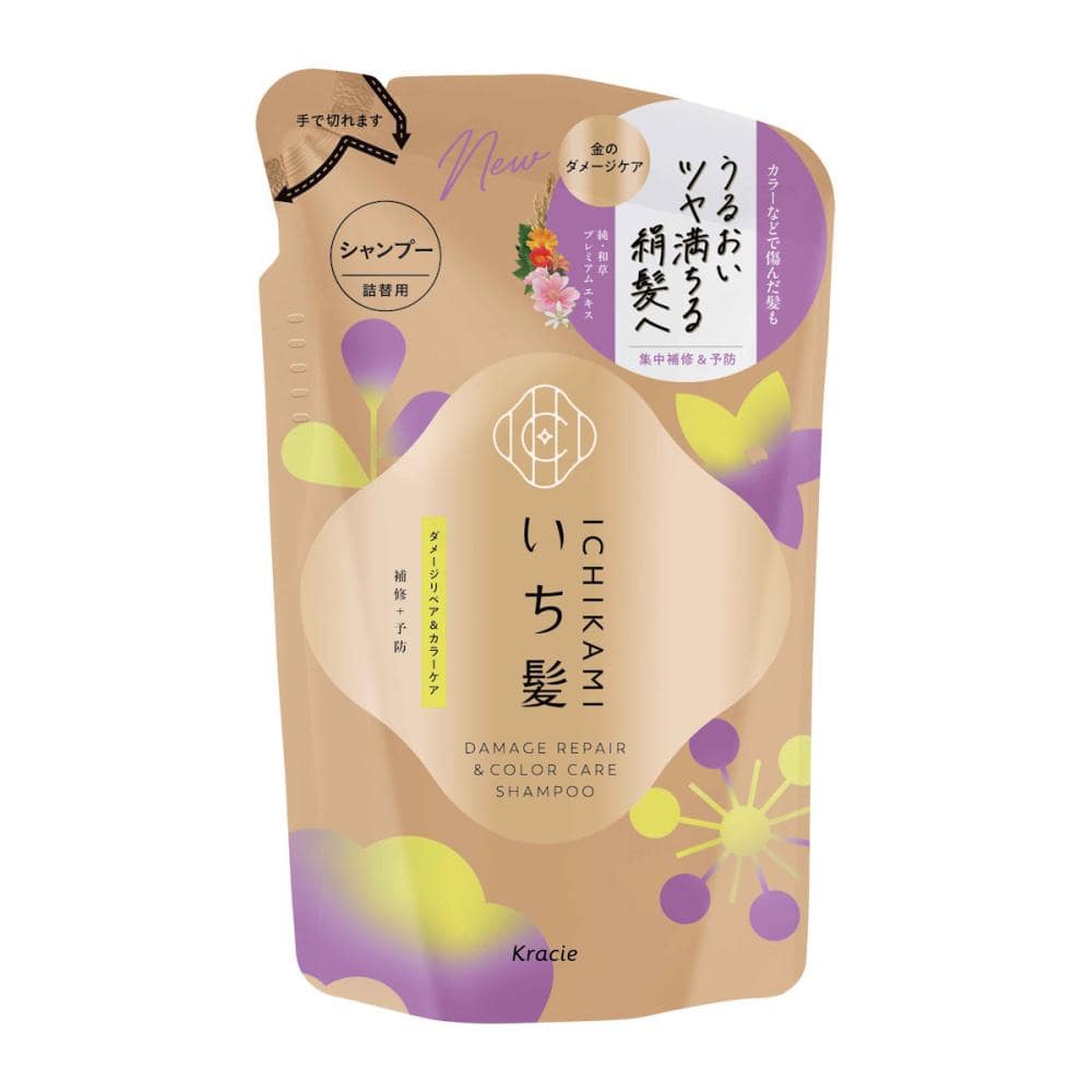 クラシエ　いち髪　ダメージリペアシャンプー　詰め替え用　３２０ｍＬ