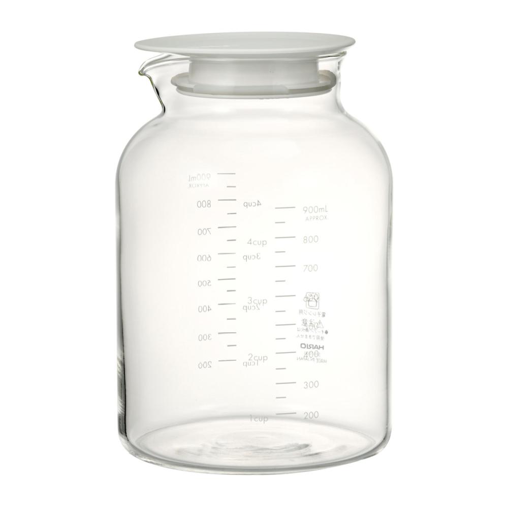 ＨＡＲＩＯ　耐熱ガラスフルーツポット　ＳＬＯＷＲＡ　１０００ｍＬ　ＳＦＰ－１０００－Ｗ