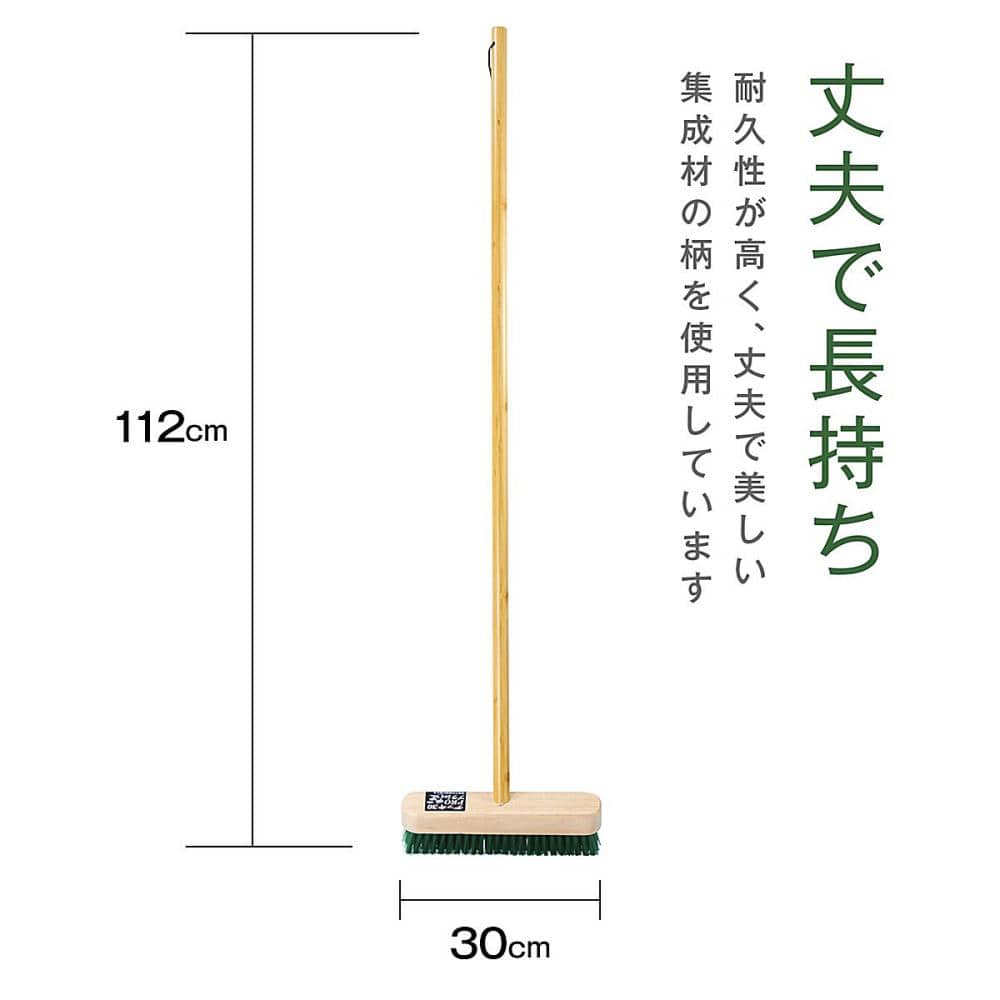 日本クリンテック PROデッキブラシ 30 の通販 | ホームセンター