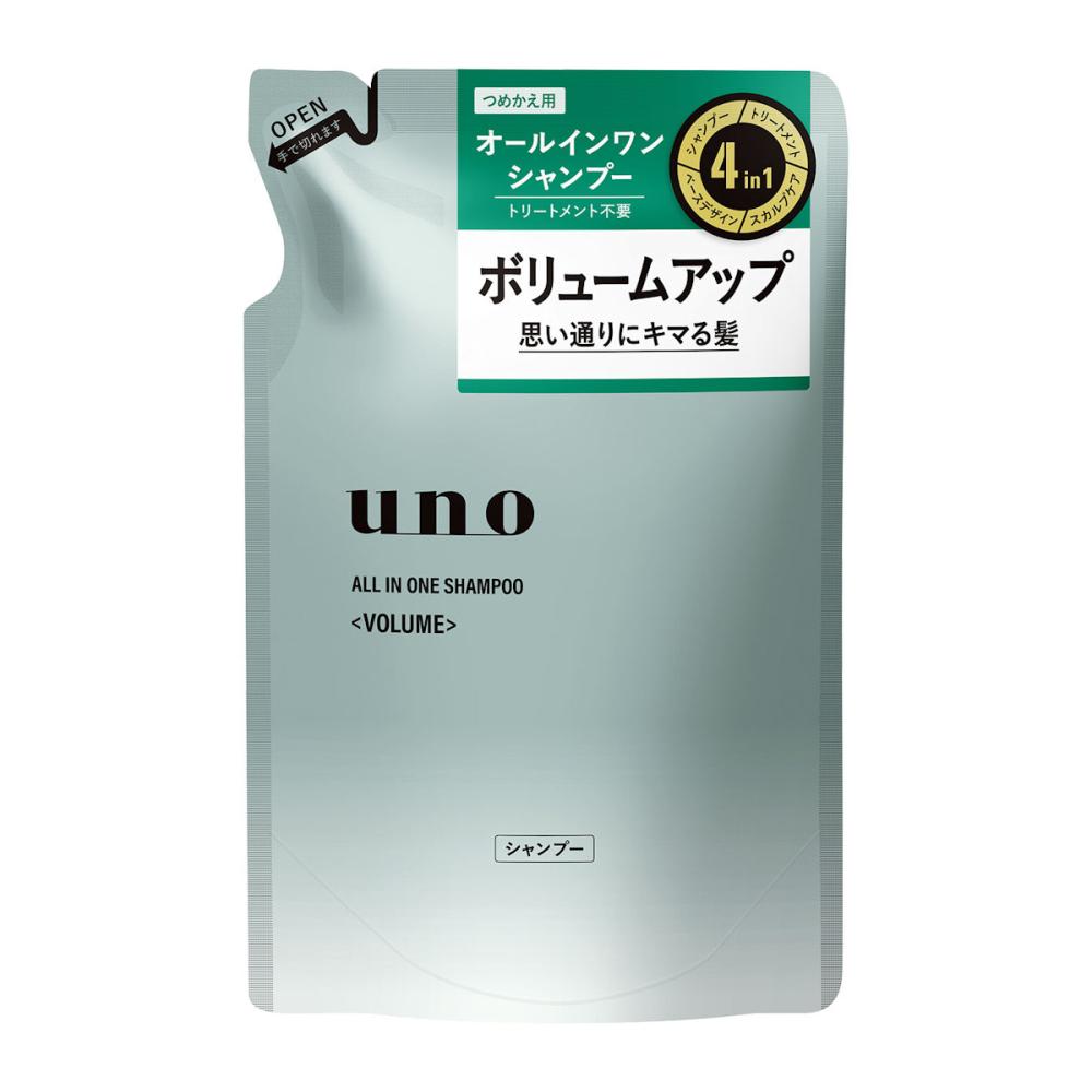 ウーノ　オールインワンシャンプー　ボリューム　詰め替え用　４００ｍＬ
