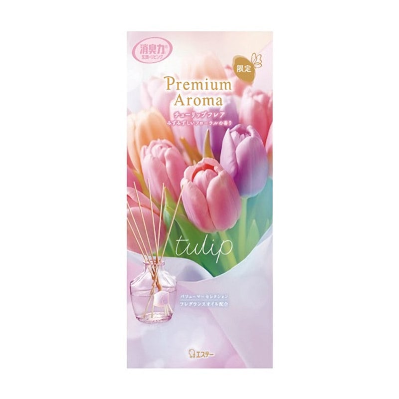 エステー　お部屋の消臭力　プレミアムアロマスティック　チューリップフレア　５０ｍＬ