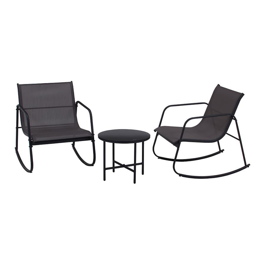 不二貿易　ロッキングチェア＆テーブル　３点セット　Ａｓｔｏｒｉａ