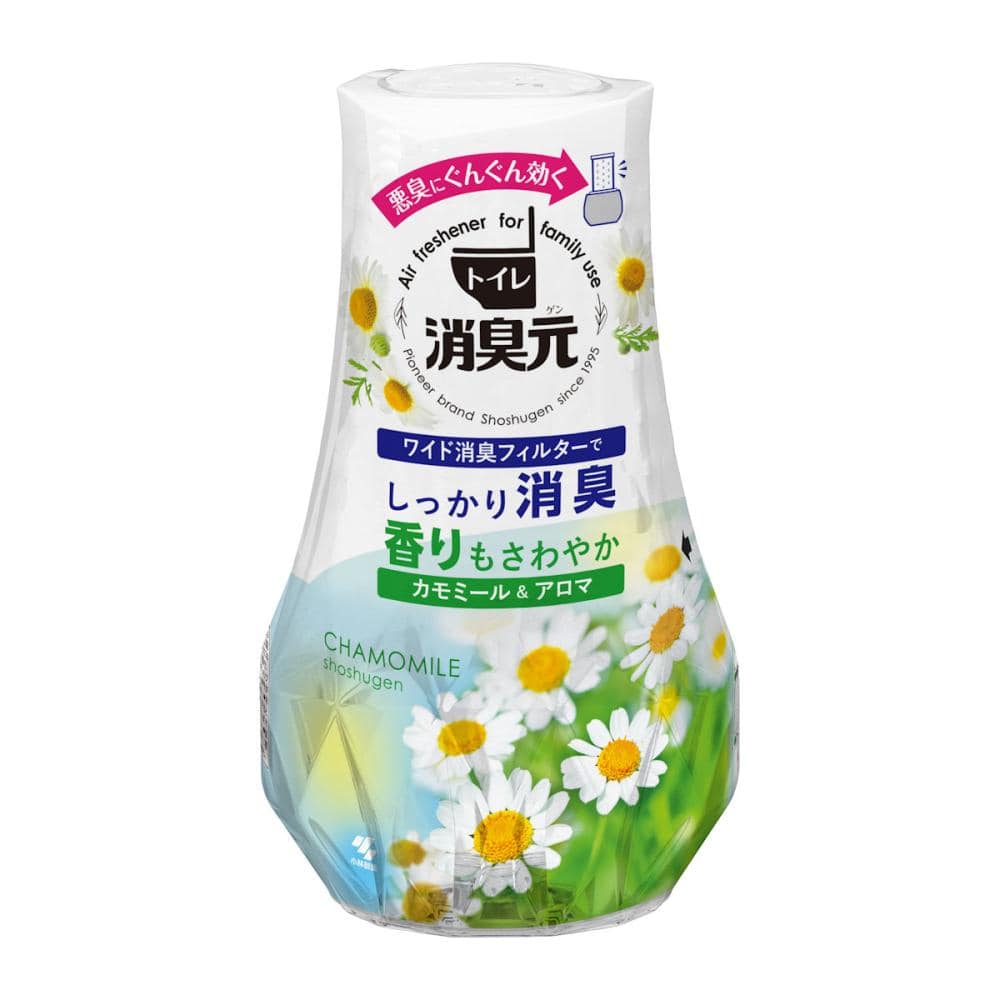 小林製薬　トイレの消臭元　カモミール＆アロマの香り　４００ｍＬ