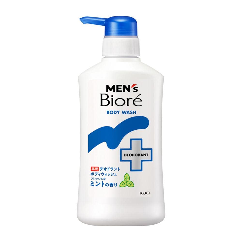 花王　メンズビオレ　薬用デオドラントボディウォッシュ　フレッシュなミント　本体　４２０ｍＬ