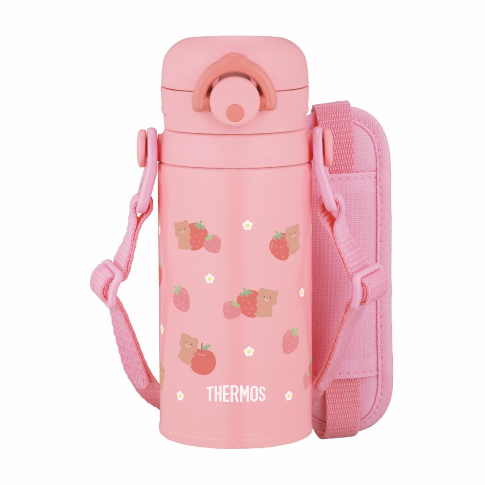 サーモス　真空断熱キッズケータイマグ　ストロベリーピンク　３５０ｍＬ　ＪＰＦ－３５０　ＳＢＰ