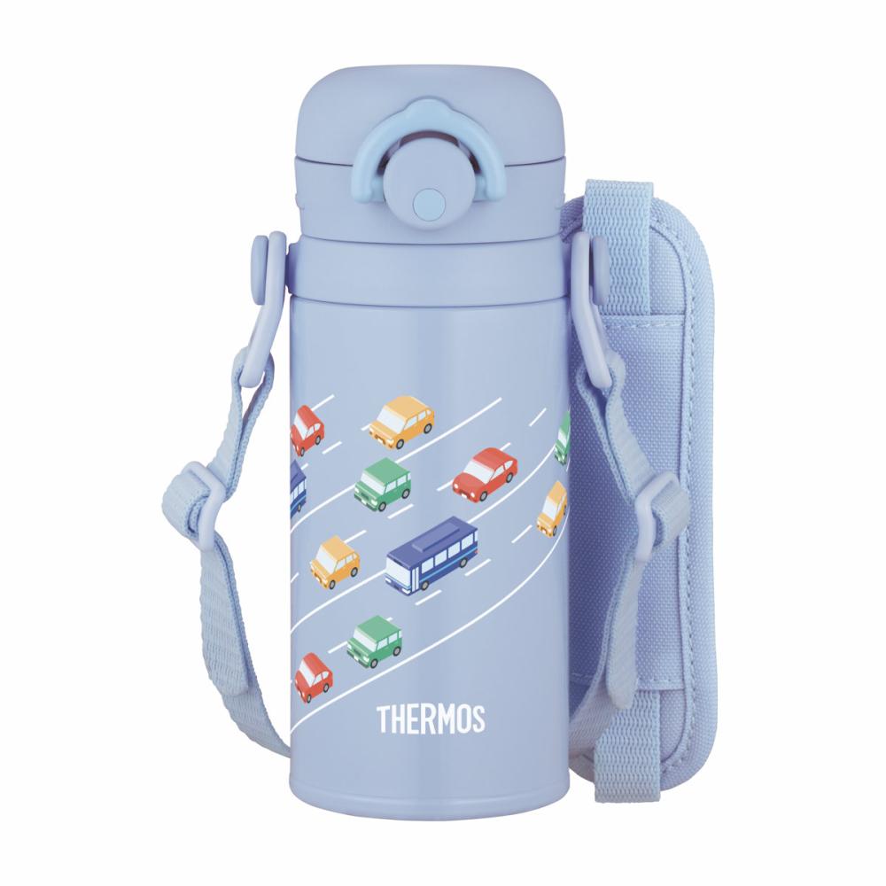 サーモス　真空断熱キッズケータイマグ　ライトブルー　３５０ｍＬ　ＪＰＦ－３５０　ＬＢ