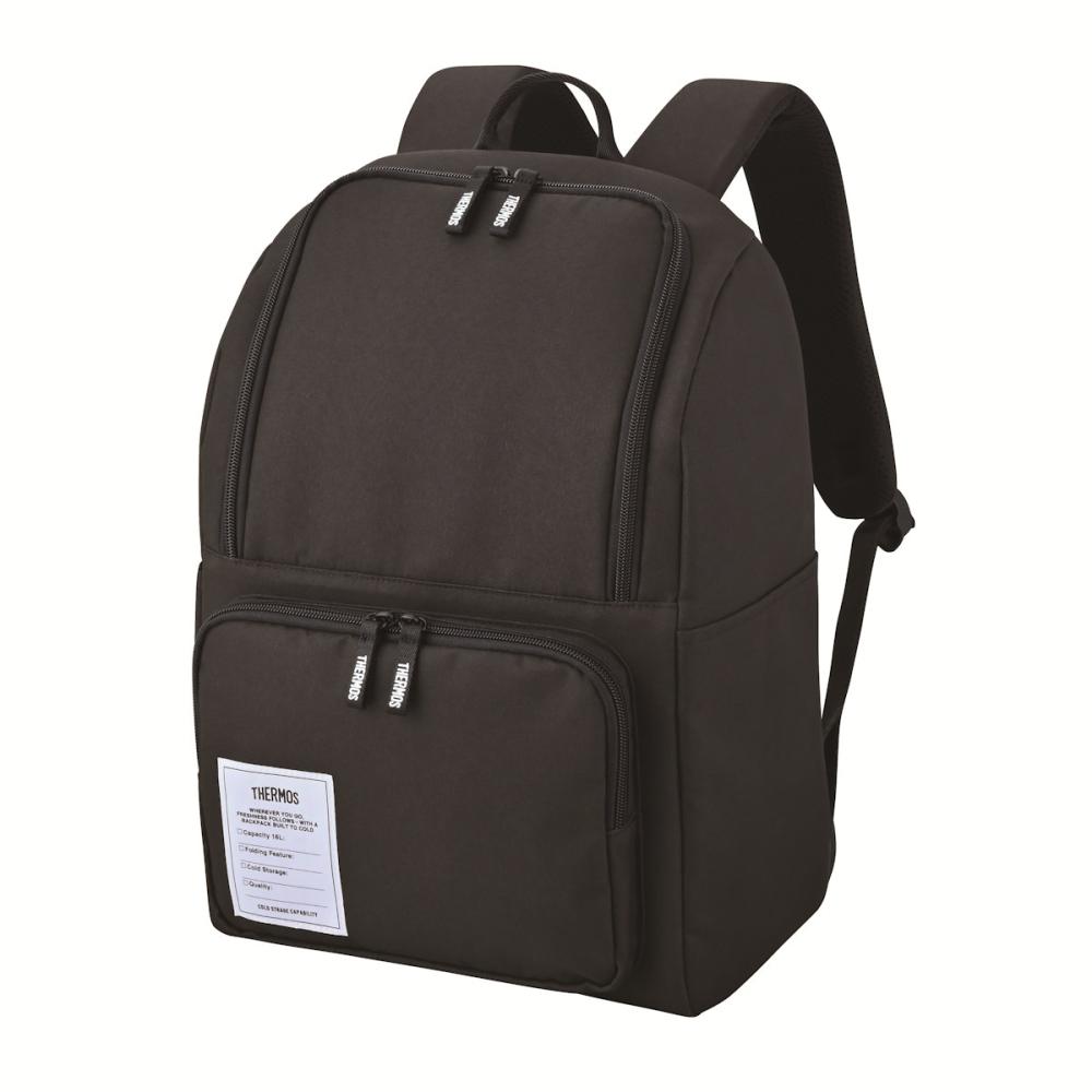 サーモス　保冷バックパック　１６Ｌ　オールブラック　ＲＦＰ－０１６　ＡＬＢ