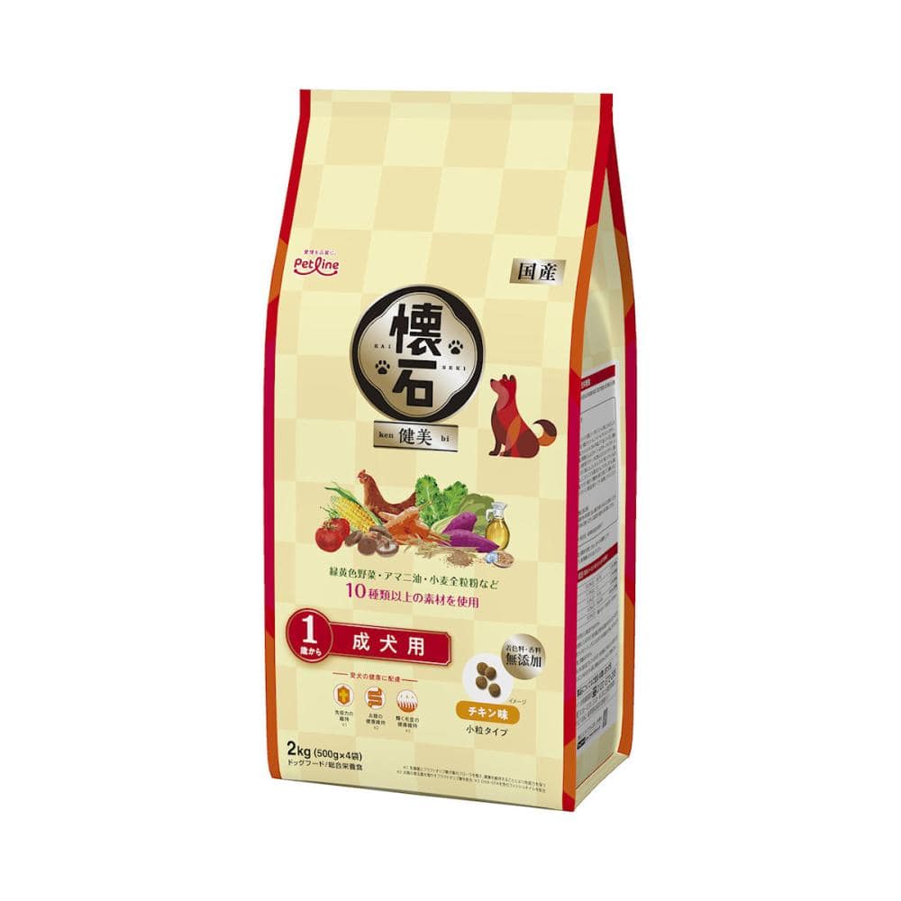 懐石　健美　１歳から　チキン味　２ｋｇ