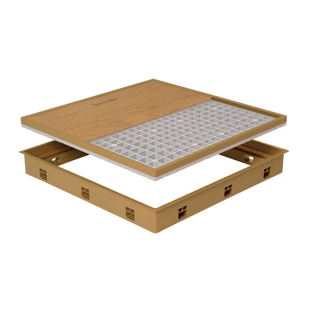 城東テクノ　高気密型床下点検口　４５×６０　ダークブラウン　ＳＰＦーＲ４５６０Ｆ１２ーＤＢ