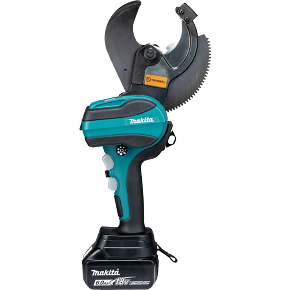 マキタ　充電式ケーブルカッタ　１８Ｖ　最大切断径φ５０ｍｍ　オープンタイプ　６．０Ａｈ　（本体・バ＿