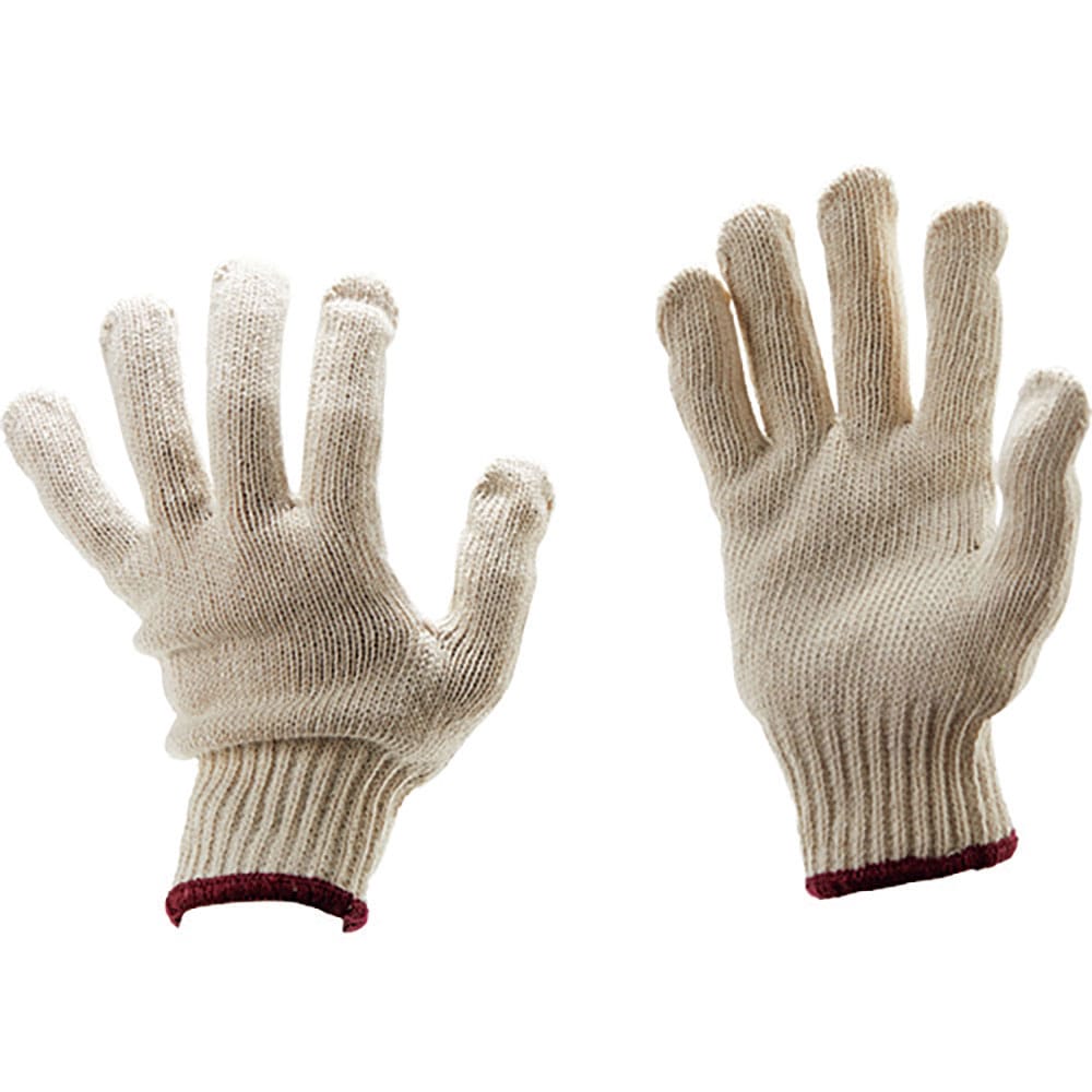 ユニワールド　軍手　綿特紡強力３本編軍手（１２双入り）　６５００＿