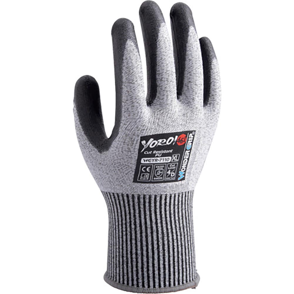 ユニワールド　耐切創　ＹＯＲＯＩ４６１　ウレタン　ブラックモク　Ｍ　ＷＧＹＲ７１１０－Ｍ＿