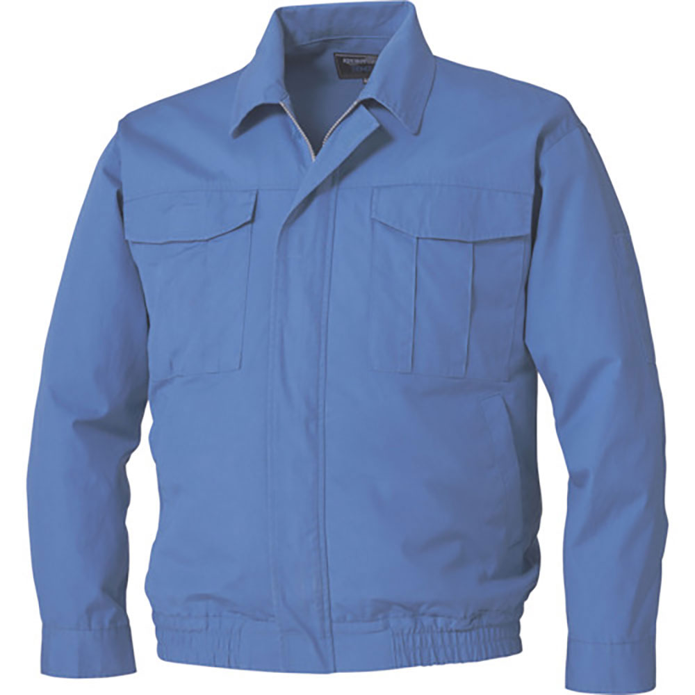 空調服　空調服［［Ｒ上］］　難燃長袖ブルゾン　ウエアのみ　ライトブルー　３Ｌ　ＫＵ９１７３１Ｃ２４＿