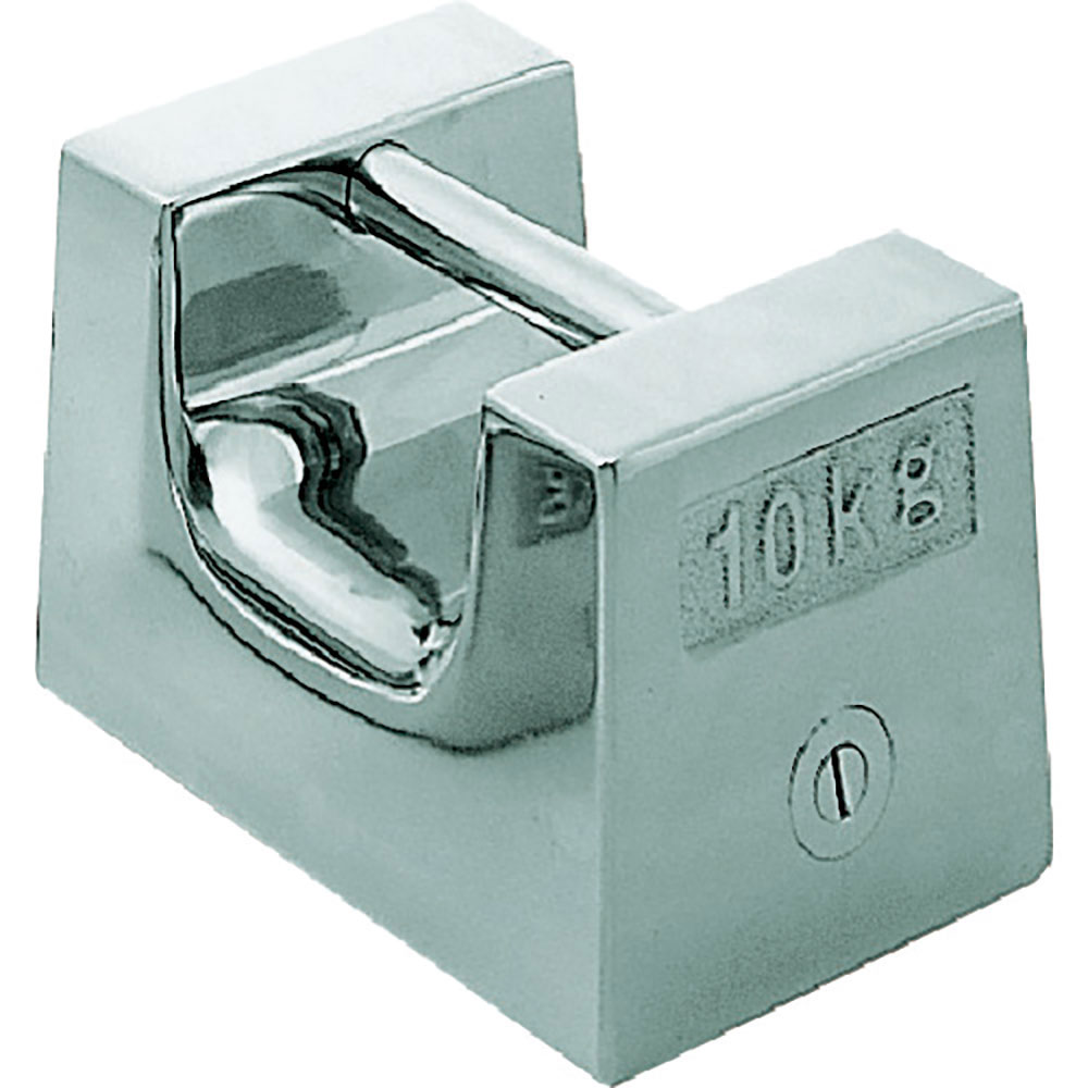 ＶＩＢＲＡ　Ｆ２ＲＳ－１０Ｋ：枕型分銅　非磁性ステンレス　１０ｋｇ　Ｆ２級　Ｆ２ＲＳ－１０Ｋ＿