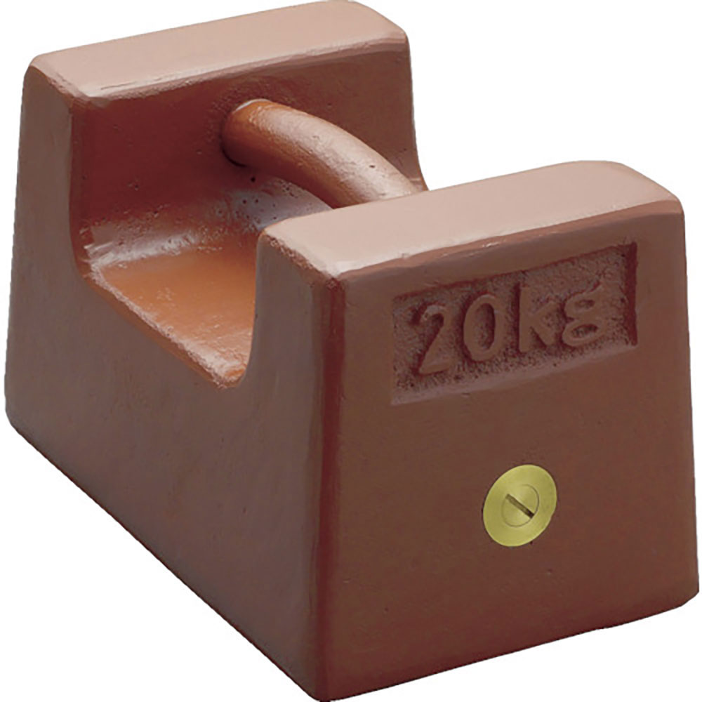 ＶＩＢＲＡ　Ｍ１ＲＦ－１０Ｋ：鋳鉄製枕型分銅　１０ｋｇ　Ｍ１級　Ｍ１ＲＦ－１０Ｋ＿