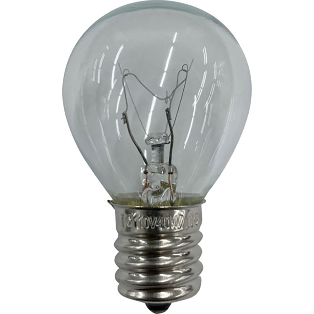 ＥＬＰＡ　Ｓ型ミニ球　Ｅ１７　４０Ｗ　クリア　Ｇ－２１Ｈ（Ｃ）＿