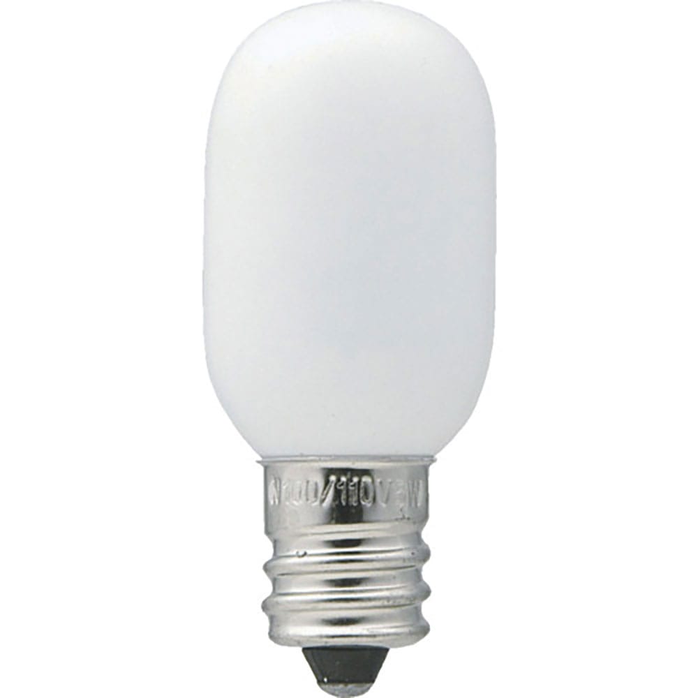 ＥＬＰＡ　ナツメ球　Ｅ１２　消費電力５Ｗ　ホワイト　２個入　Ｇ－１０１０Ｈ＿