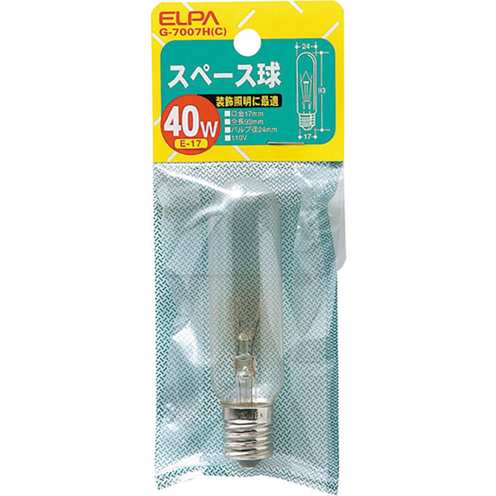 ＥＬＰＡ　スペース　４０Ｗ　Ｇ－７００７Ｈ＿