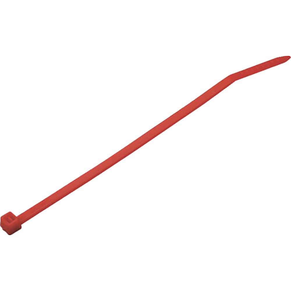 ＥＬＰＡ　結束バンド　結束カラー　１００ｍｍ　レッド　ＫＢＦ－Ｎ１０００５０（Ｒ）＿