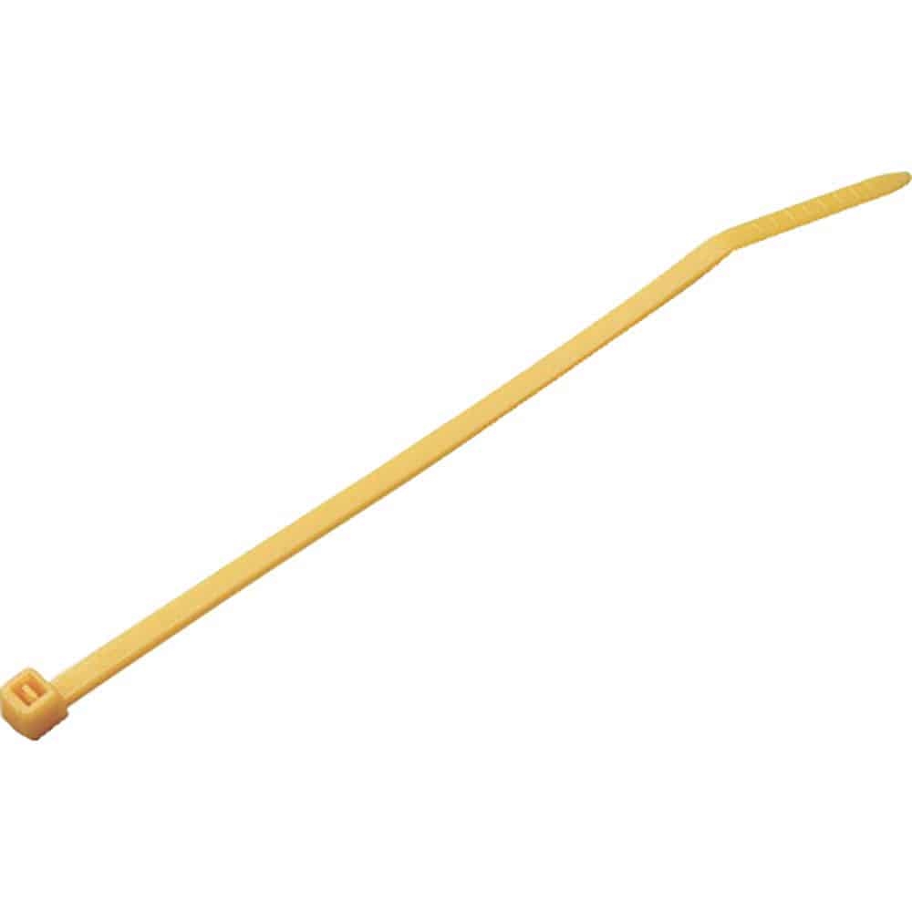 ＥＬＰＡ　結束バンド　結束カラー　１００ｍｍ　イエロー　ＫＢＦ－Ｎ１０００５０（Ｙ）＿