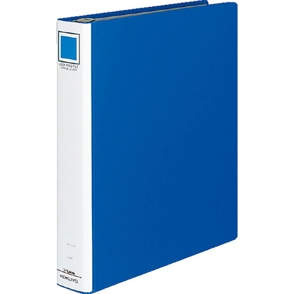 ＫＯＫＵＹＯ　４穴リングＦシングルレバー青Ａ４縦背幅５５ｍｍ　フ－ＴＬ４４４Ｂ　５１１４４８６９＿