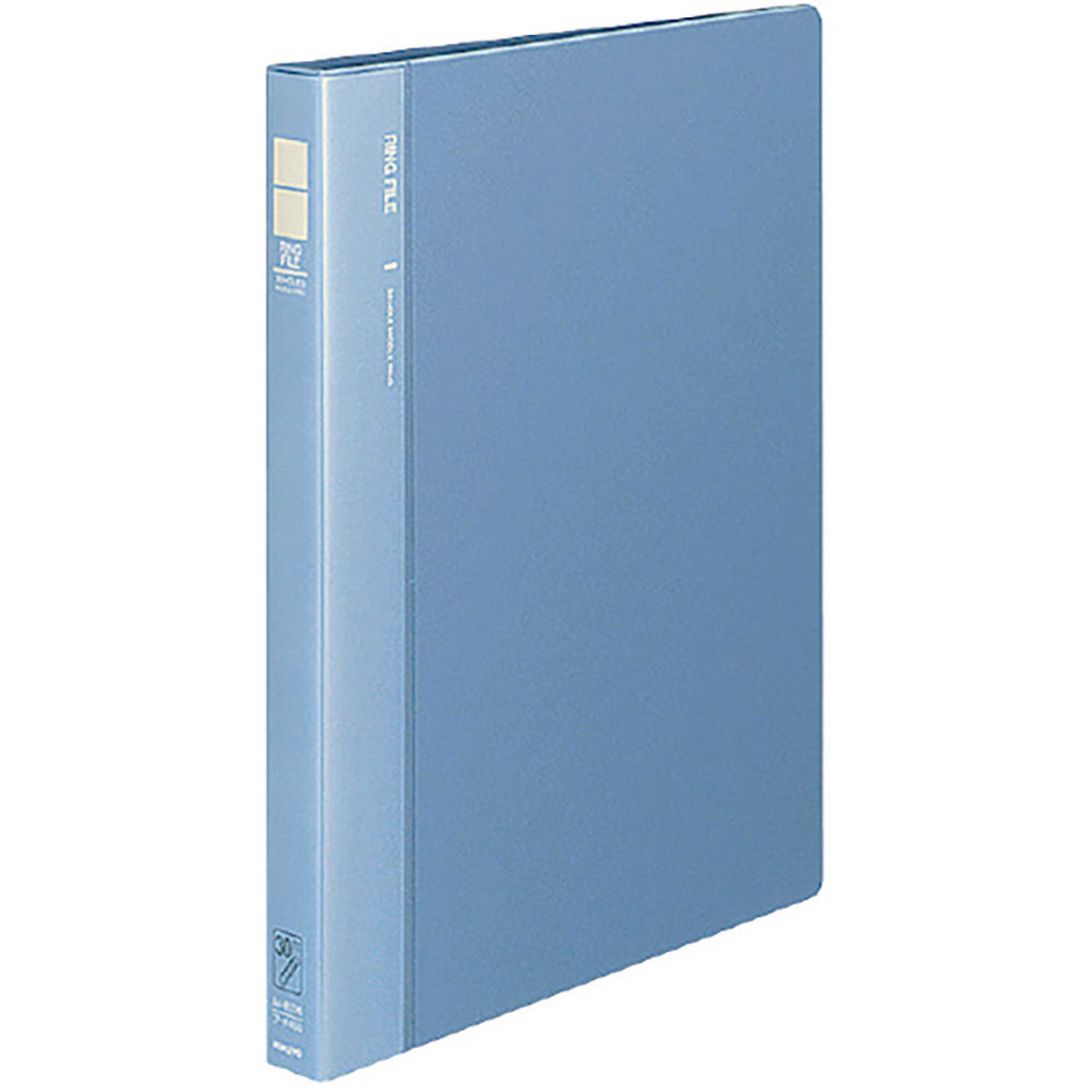 ＫＯＫＵＹＯ　３０穴リングファイル　青Ａ４縦　背幅２７ｍｍ　フ－Ｆ４６０Ｂ　５０４２１５９６＿