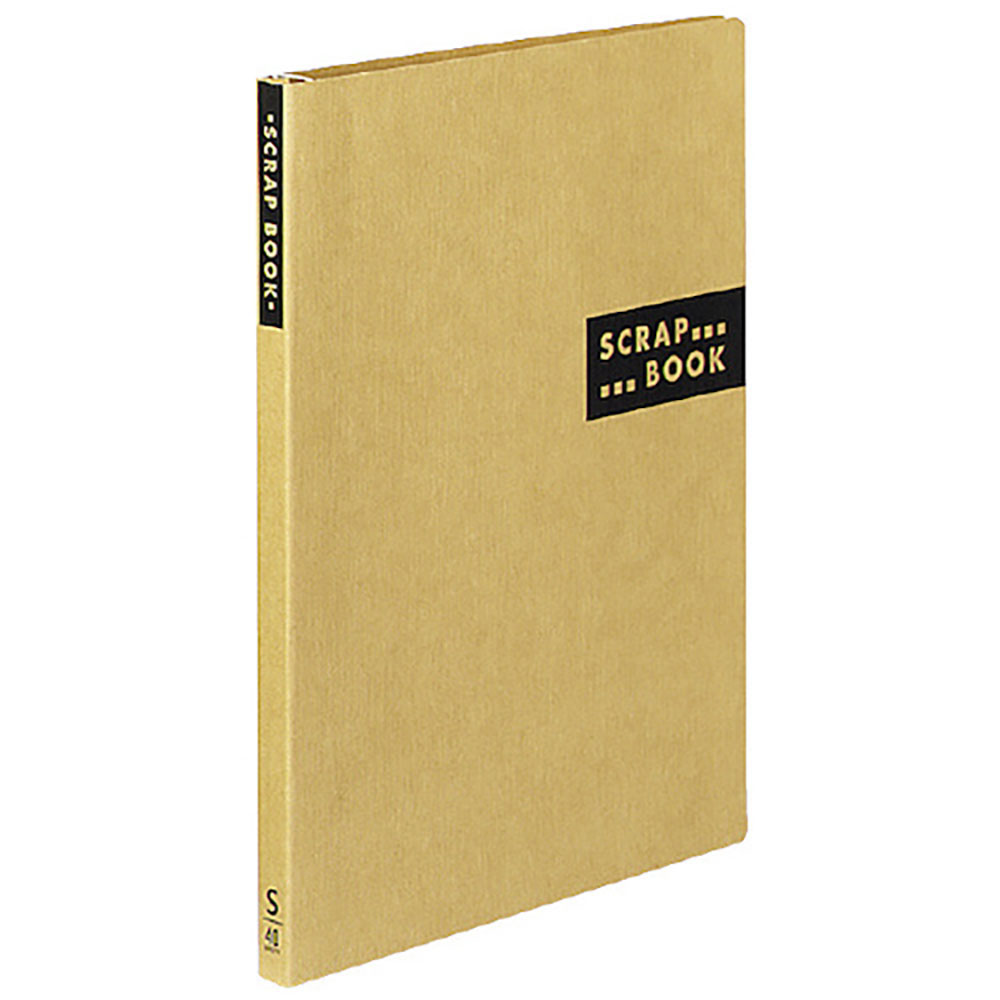 ＫＯＫＵＹＯ　スクラップブックＳスパイラルとじ固定Ａ４　４０枚茶　ラ－４１０Ｓ　５０４１４４８２＿