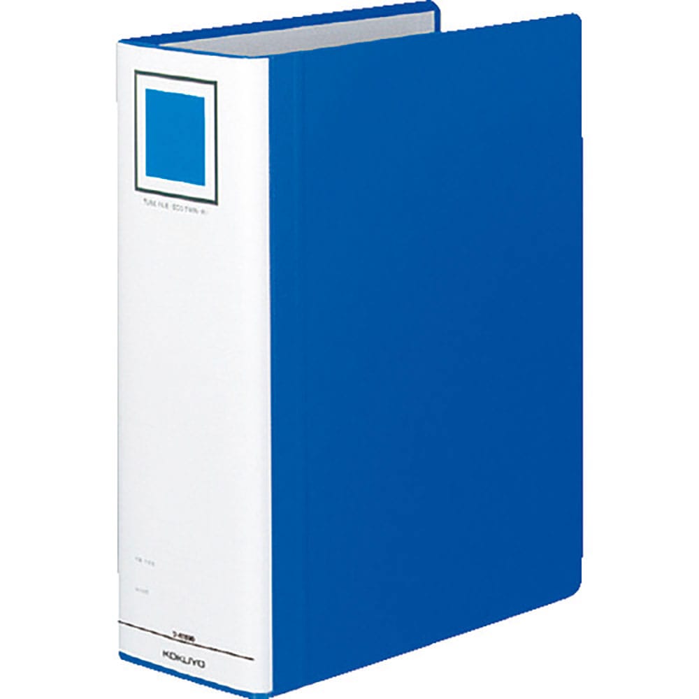 ＫＯＫＵＹＯ　チューブエコツインＲ青Ａ４縦背幅１０５ｍｍ１－３冊　フ－ＲＴ６９０Ｂ　５１１９８８６＿