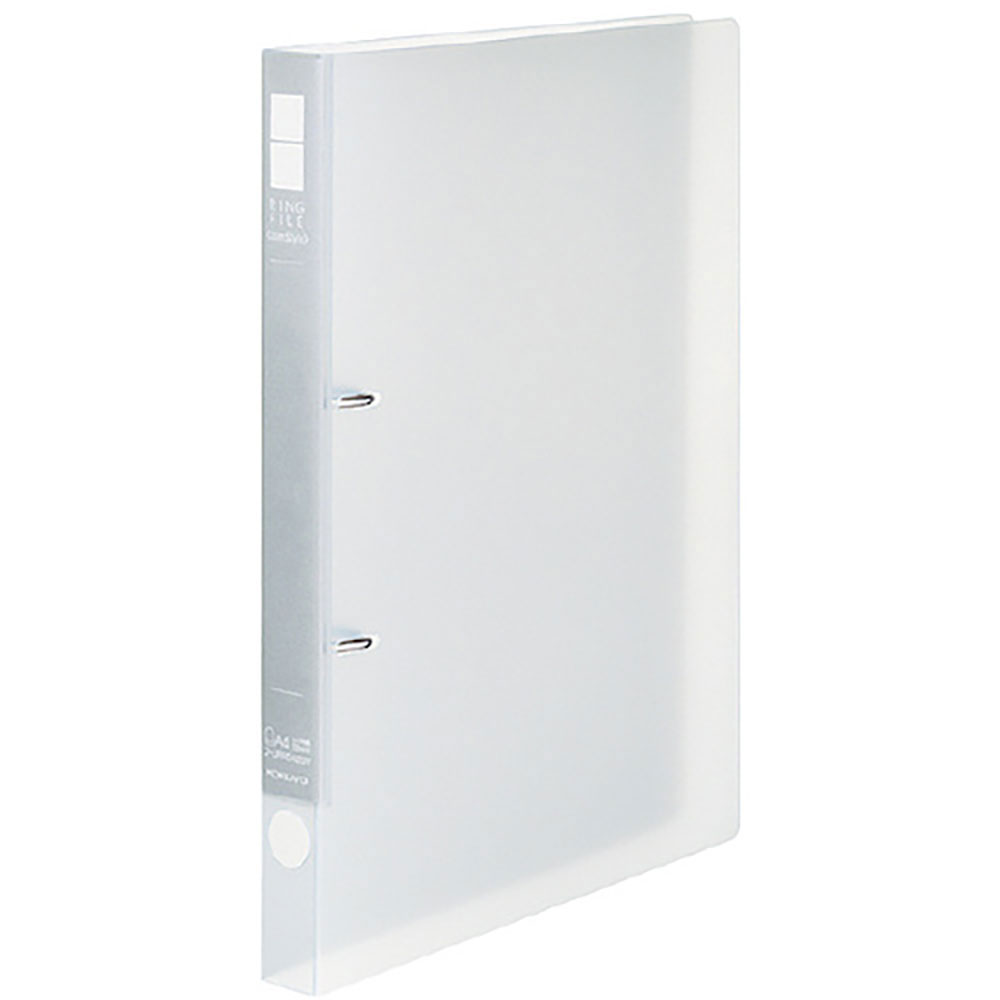 ＫＯＫＵＹＯ　リングＦスリムスタイル透明　透明Ａ４縦背幅２７ｍｍ　フ－ＵＲＦＣ４２０Ｔ　４１９１０＿
