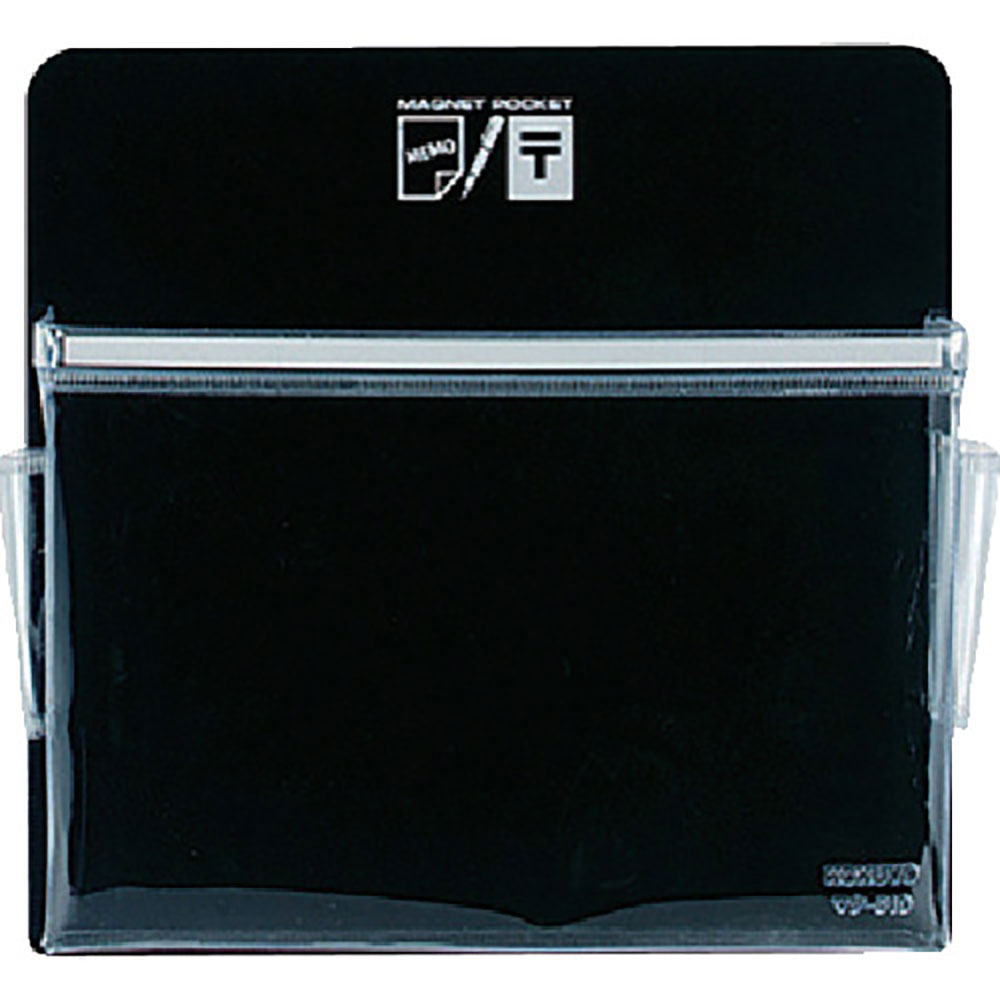 ＫＯＫＵＹＯ　マグネットポケット　ハガキ横　１１０×１５６ｍｍ黒　マク－５１０ＮＤ　５０４１２６７＿