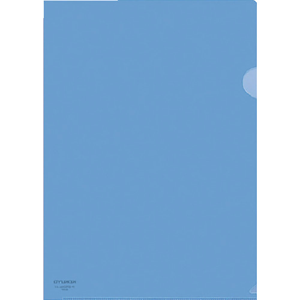 ＫＯＫＵＹＯ　クリヤーホルダー　Ａ４　青　１０枚　フ－Ｂ７５０ＮＢ×１０　５３８５３５４７＿